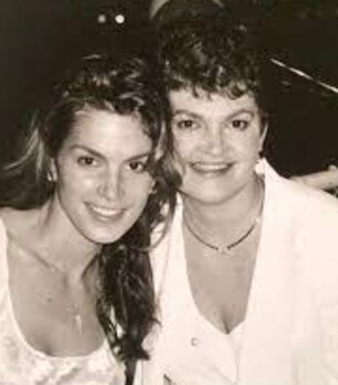 Jennifer Sue Crawford-Moluf with her daughter, Cindy Crawford.
